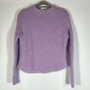 Babaton Lilac Purple Fluffy Soft Sweater Top
